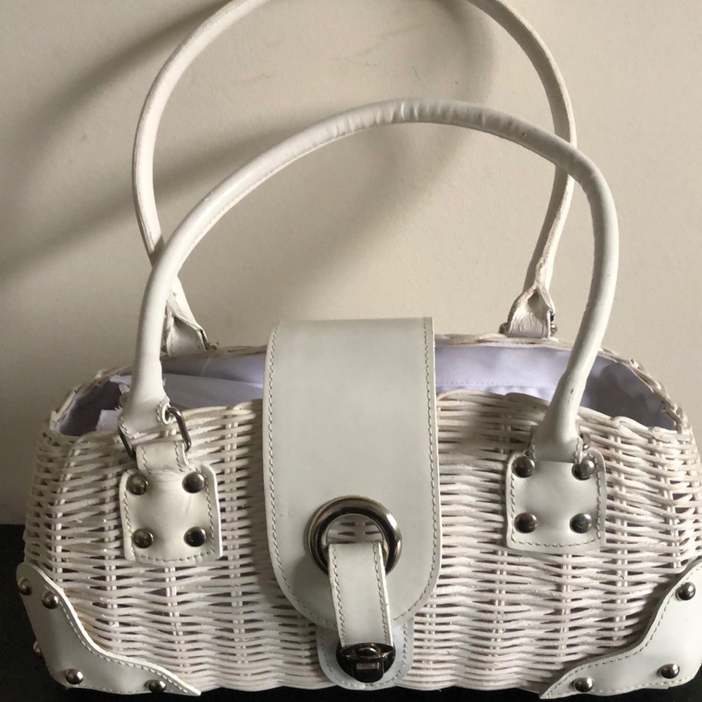 Danier Vintage Wicker Handbag